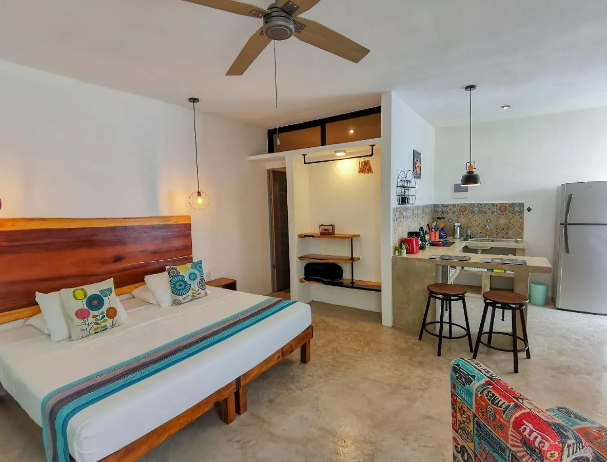 Les Suites Calle 2 By Galian Tulum Pueblo Aparthotel